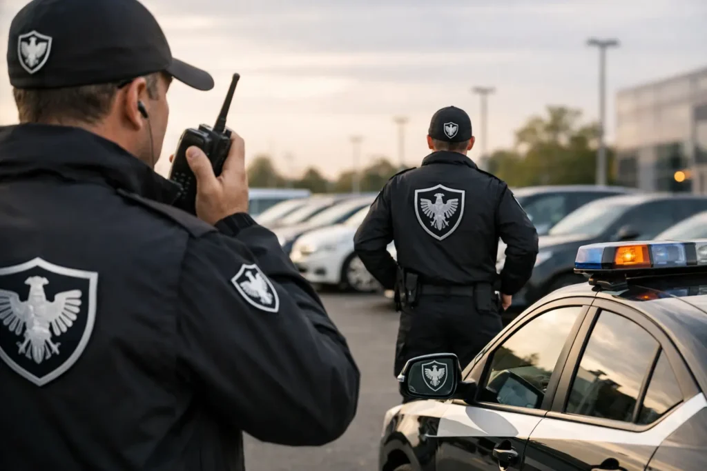 Aktuelles Bild: 9 Gründe für professionelle Parkplatzbewachung