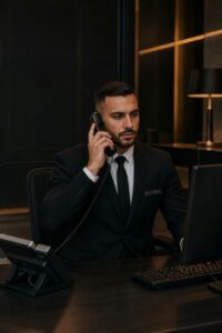 Telefondienst für Unternehmen im Büroservice