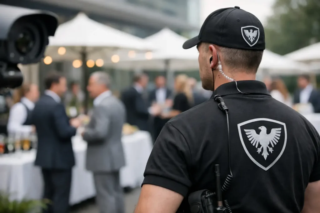 Aktuelles Bild: Eventschutz für Firmenveranstaltungen planen