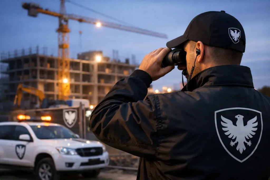 Aktuelles Bild: Wer braucht eine Baustellenbewachung?