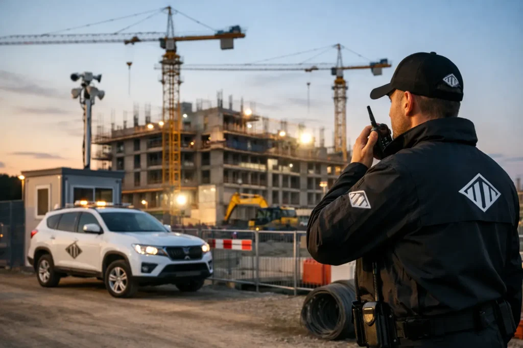 Aktuelles Bild: Baustellenbewachung Ludwigshafen mit System