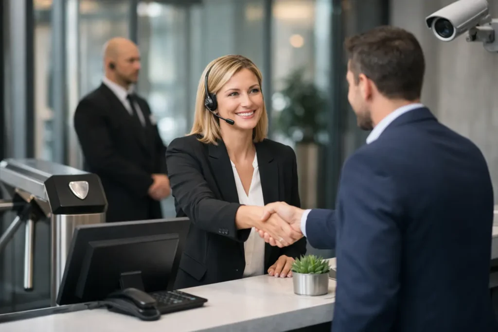 Leitfaden für Empfangssicherheit im Unternehmen