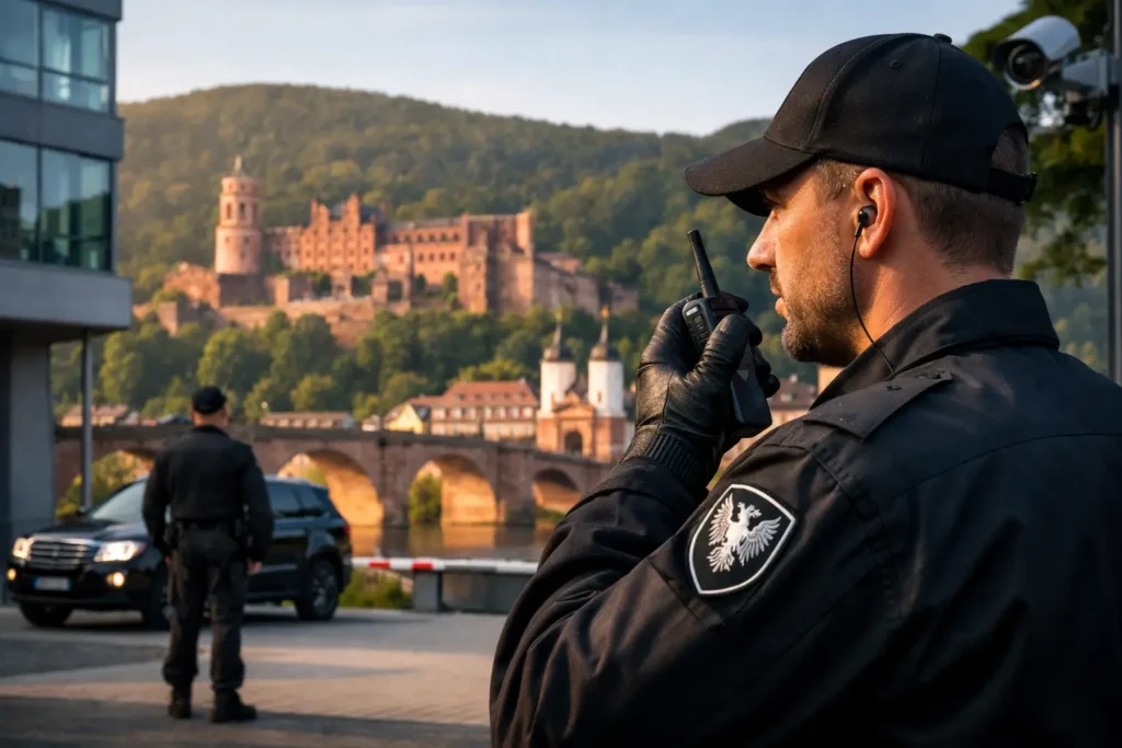 Objektschutz Heidelberg mit klarer Kontrolle