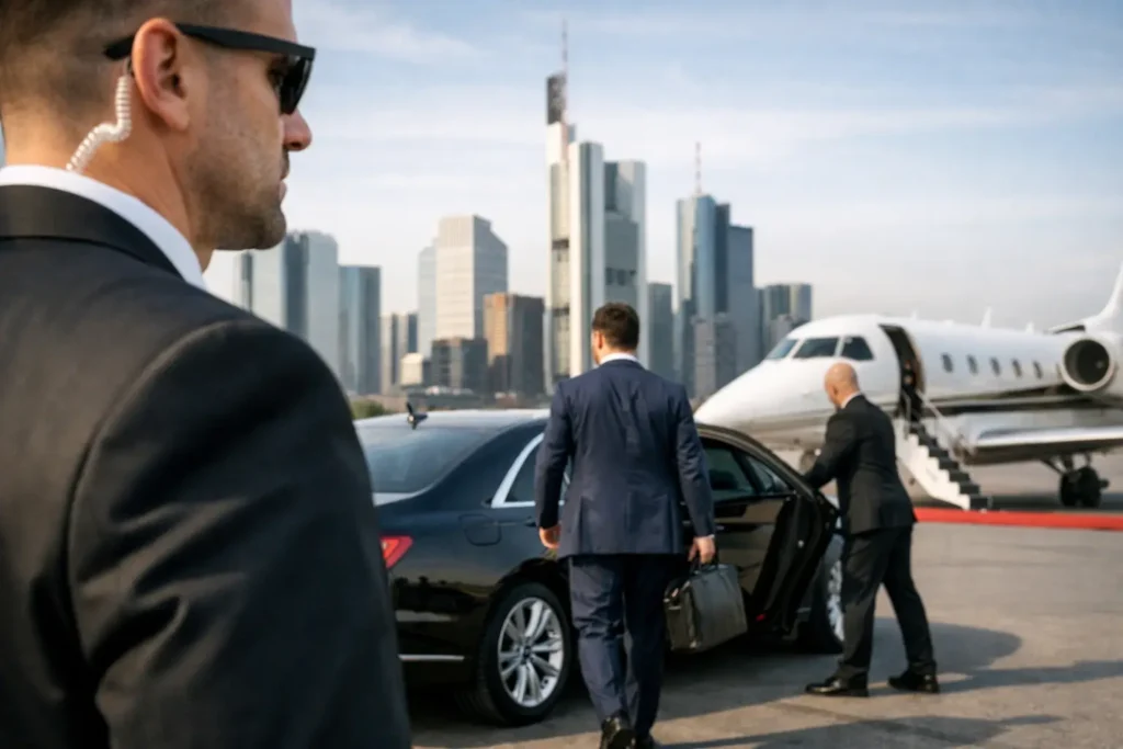 Personenschutz Frankfurt Geschäftsreise planen