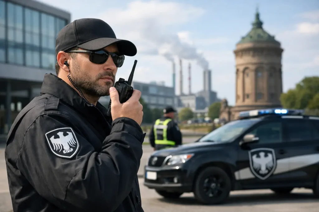 Aktuelles Bild: Werkschutz Mannheim für sichere Betriebsabläufe