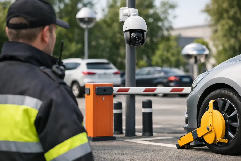 Aktuelles Bild: Beste Maßnahmen für Parkflächensicherheit