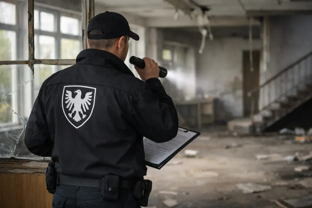 Kontrolldienst für leerstehende Immobilien