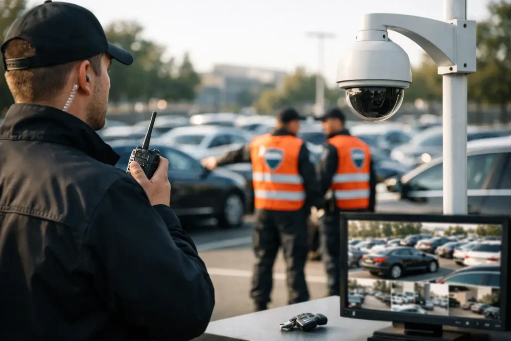 Aktuelles Bild: Parkplatzbewachung effizient organisieren