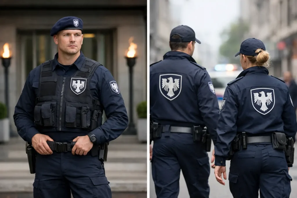 Aktuelles Bild: Standwache oder Streifendienst?